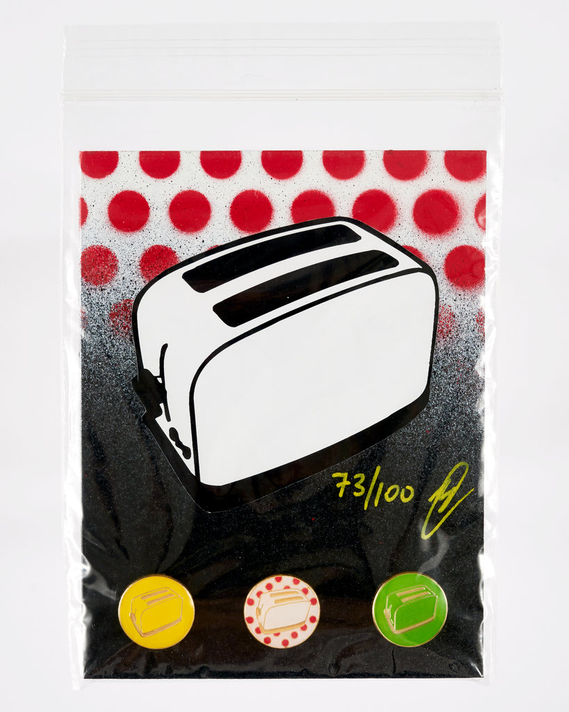 The Toaster | Toaster Tour De France Badge Set